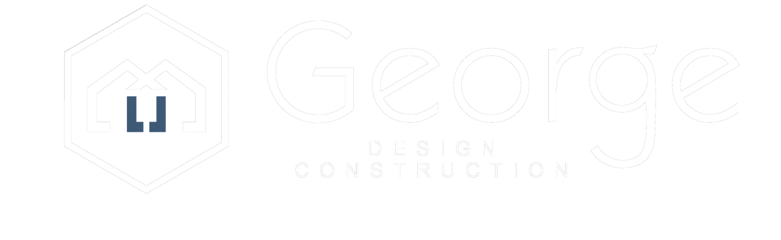 George Group Logo White